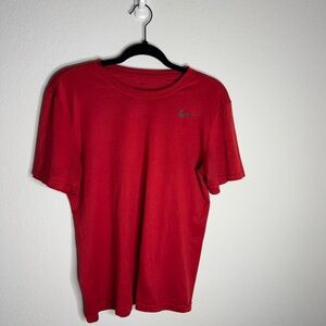 Mens Red Activewear Shirt
